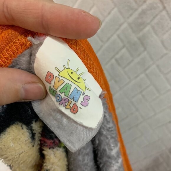 Ryans World Throw Blanket Gray Small Soft Polyester Super Hero Character 60x42 - Picture 8 of 9